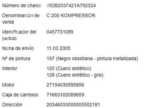 Front windshield wiper arm MERCEDES-BENZ C-CLASS Coupe (CL203) | BP30555425C143