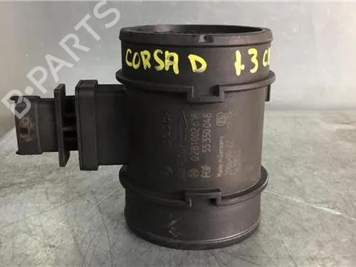 Used Mass air flow sensor OPEL CORSA D (S07) 1.3 CDTI (L08, L68) (75 hp) 9636507