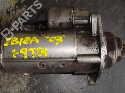 Used Starter SEAT IBIZA III (6L1) 1.9 TDI (131 hp) 9634888