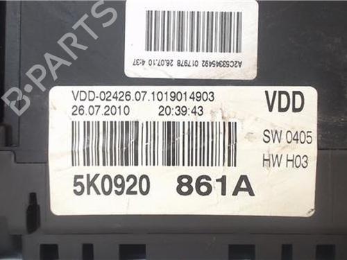 Instrument cluster VW GOLF VI (5K1)  | BP25146843C47 