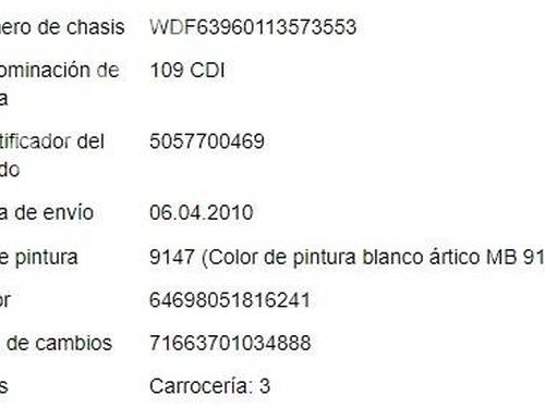 Switch MERCEDES-BENZ VITO / MIXTO Van (W639) 109 CDI (639.601, 639.603, 639.605) | BP35953964I30  - Image 16