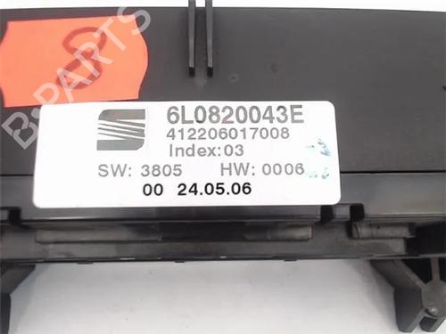 Climate control SEAT IBIZA III (6L1)  | BP13051149I5 