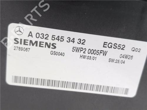 Gearbox control unit MERCEDES-BENZ E-CLASS (W211) E 320 CDI (211.026) | BP36778031M52  - Image 8