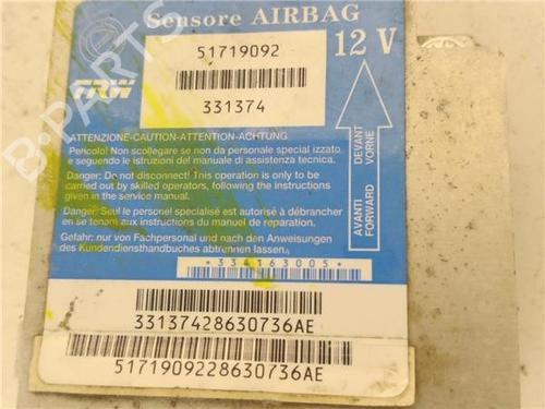 Kollisjonspute styreenhet FIAT PUNTO (188_)  | BP27162886M53 