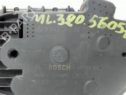 Throttle body MERCEDES-BENZ M-CLASS (W164) ML 320 CDI 4-matic (164.122) | BP16153615M82 