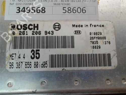 Electronic module PEUGEOT 307 (3A/C) 1.6 16V | BP16918301M83 
