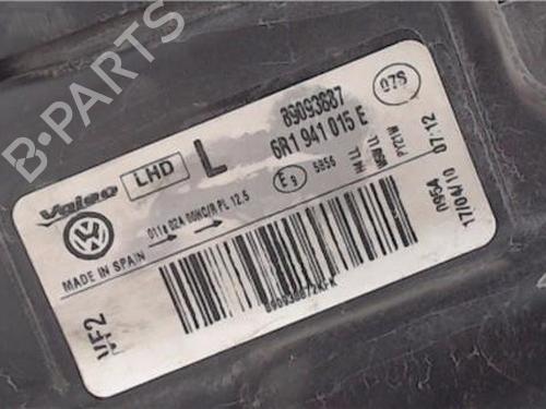 Left headlight VW POLO V (6R1, 6C1) 1.4 (6R1) | BP24622507C28 