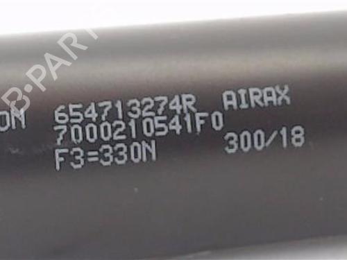 Hood lift support DACIA SANDERO II 1.0 SCe 75 (B8JC, B8JD, B8NC) | BP29251110C139 