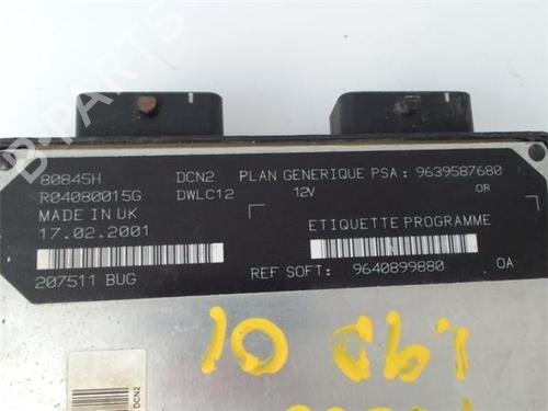 Elektronisk modul PEUGEOT 206 Hatchback (2A/C) 1.9 D | BP10982714M83 