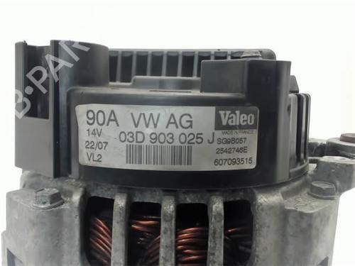Alternator SKODA FABIA II (542)  | BP16259853M7 