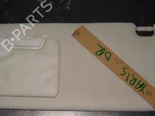 Used Left sun visor TOYOTA YARIS (_P1_) 1.0 (SCP10_, SCP10R) (68 hp) 9683340