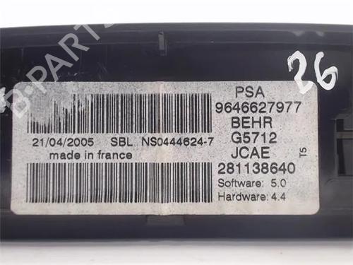 Climate control PEUGEOT 307 (3A/C)  | BP13051197I5 