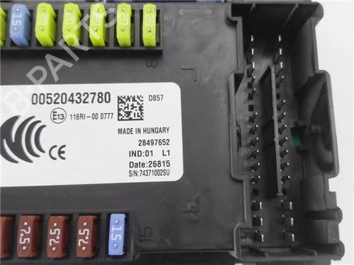 Fuse box JEEP RENEGADE SUV (BU, B1, BV) 1.6 CRD | BP34449107E1 - Image 8
