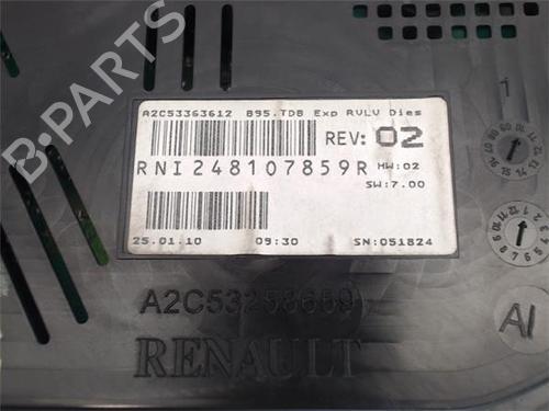 Instrument cluster RENAULT MEGANE III Hatchback (BZ0/1_, B3_)  | BP15381831C47 