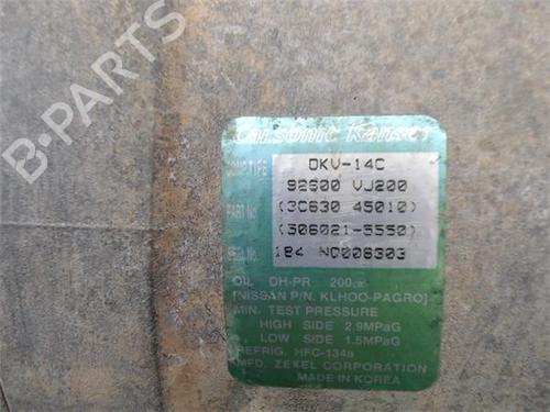 AC compressor NISSAN NAVARA (D22)  | BP13643555M34 
