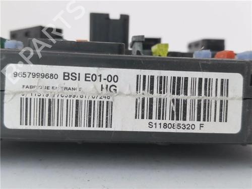 Fuse box PEUGEOT PARTNER MPV (5_, G_) 1.6 HDi 75 | BP31590458E1 
