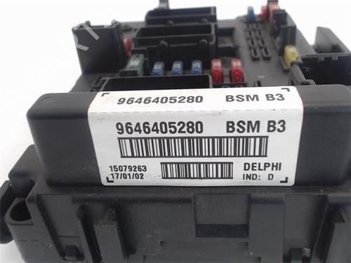 Electronic module PEUGEOT 206 Hatchback (2A/C)  | BP16772523M83 