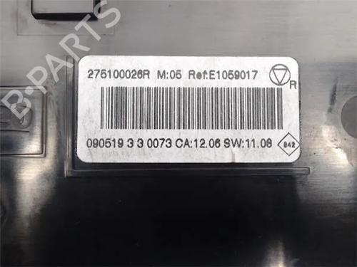 Climate control RENAULT SCÉNIC III (JZ0/1_)  | BP13051117I5 