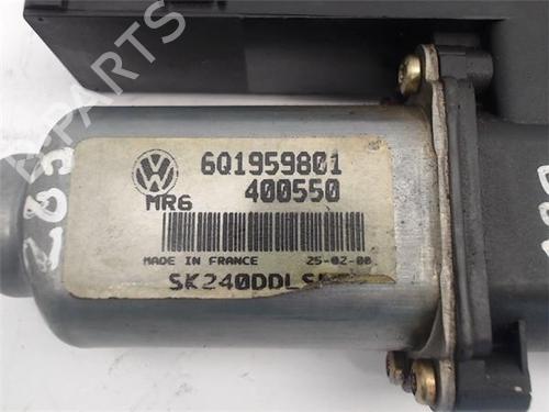 Left front window motor SKODA FABIA I (6Y2)  | BP14343405E21 