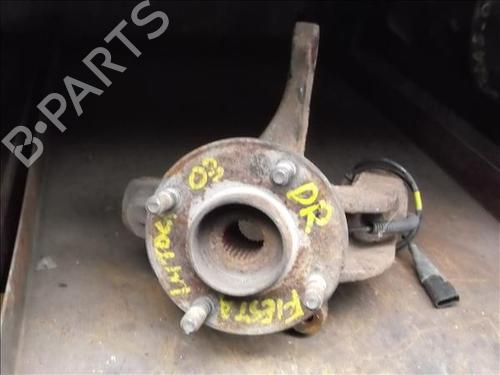 Used Right front steering knuckle FORD FIESTA V (JH_, JD_) 1.4 TDCi (68 hp) 14334615