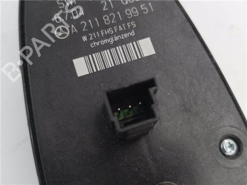 Left front window switch MERCEDES-BENZ E-CLASS (W211) E 320 CDI (211.026) | BP36778049I27 - Image 8