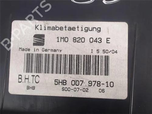 AC Styreenhet / Manøvreringsenhet SEAT LEON (1M1)  | BP13043738I5 