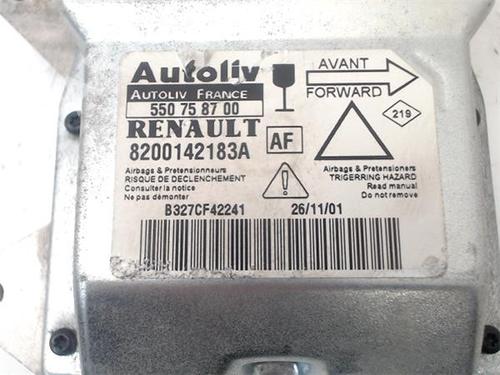 Kollisjonspute styreenhet RENAULT LAGUNA II (BG0/1_)  | BP26438827M53 