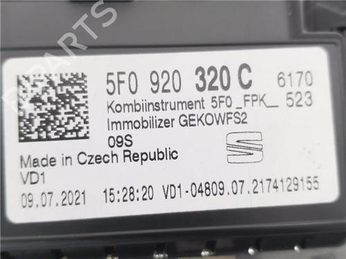 Instrument cluster SEAT ATECA (KH7, KHP) 1.5 TSI | BP37261067C47 - Image 7