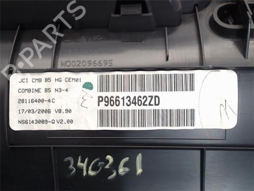 Instrument cluster CITROËN C4 I (LC_) 1.4 16V | BP15350541C47 