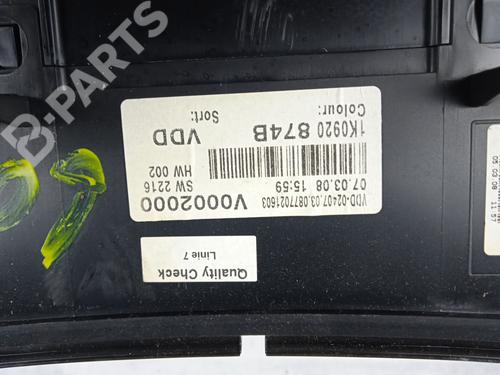 Instrument cluster VW GOLF V (1K1) 1.9 TDI | BP10726591C47 