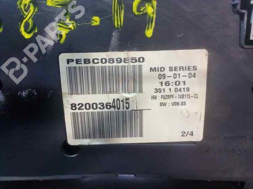 Instrument cluster RENAULT MEGANE II (BM0/1_, CM0/1_)  | BP9994969C47 