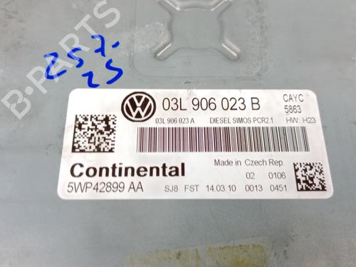 Engine control unit (ECU) VW GOLF VI (5K1) 1.6 TDI | BP26281938M57 