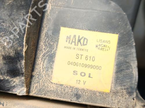 Left taillight FIAT DOBLO Box Body/MPV (223_) 1.9 D (223ZXB1A) | BP30962517C34