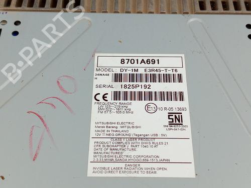 Radio MITSUBISHI L200 / TRITON (KJ_, KK_, KL_)  | BP17664546E6 