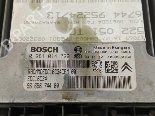 Engine control unit (ECU) PEUGEOT 5008 (0U_, 0E_) 1.6 HDi | BP37601763M57 - Image 4