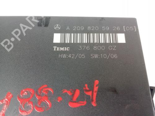 Electronic module MERCEDES-BENZ CLK (C209) CLK 240 (209.361) | BP18526845M83