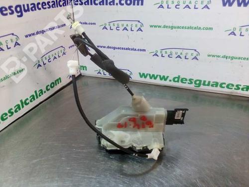 Used Front right lock PEUGEOT 3008 I MPV (0U_) 1.6 BlueHDi 120 (120 hp) 9994556