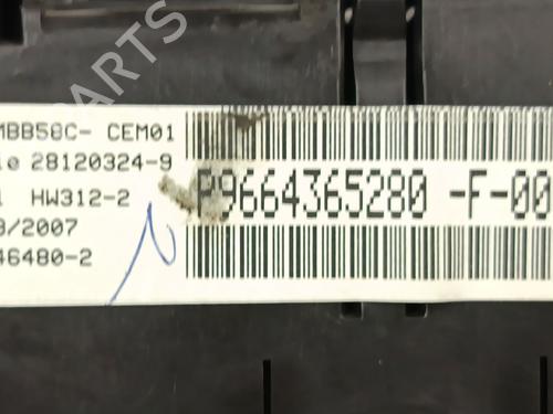 Instrument cluster CITROËN C4 Grand Picasso I (UA_) 1.6 HDi | BP27270912C47 