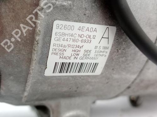 AC compressor NISSAN QASHQAI II SUV (J11, J11_) 1.5 dCi | BP20317449M34 