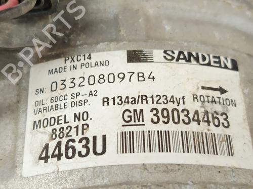 AC compressor OPEL ASTRA K (B16) 1.4 Turbo (68) | BP27604281M34 
