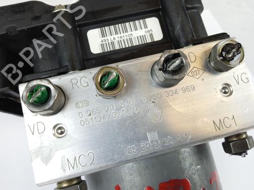 ABS pump RENAULT CLIO III (BR0/1, CR0/1)  | BP11363787M43 