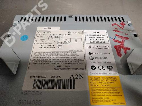 Radio HYUNDAI ix35 (LM, EL, ELH)  | BP9997644E6 