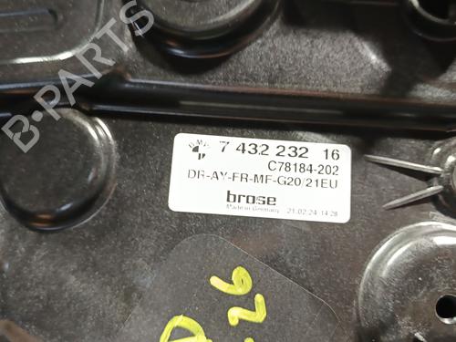 Front right window mechanism BMW 3 (G20, G80, G28) M3 Competition | BP33288675C23 - Image 3