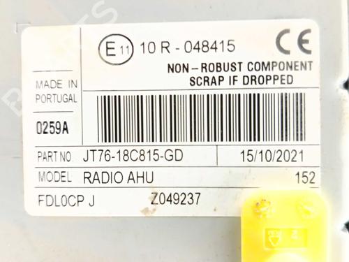 Radio FORD TRANSIT COURIER B460 Box Body/MPV 1.5 EcoBlue | BP27871278E6 - Image 3