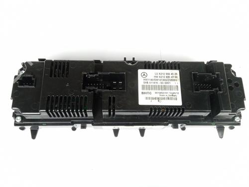 Climate control MERCEDES-BENZ E-CLASS (W212) E 200 CGI (212.048, 212.148) | BP12244841I5 