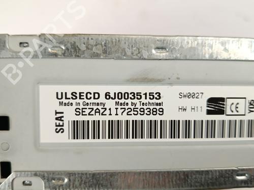 Radio SEAT IBIZA IV (6J5, 6P1) 1.9 TDI | BP27624611E6 