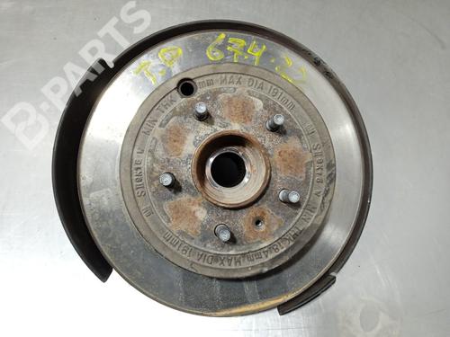 Used Right rear steering knuckle OPEL ANTARA A (L07) [2006-2017]  10665066