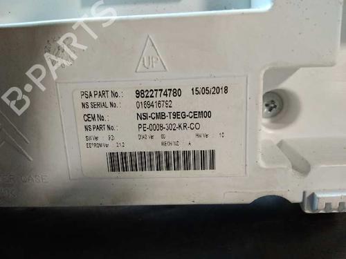 Instrument cluster PEUGEOT 308 II (LB_, LP_, LW_, LH_, L3_)  | BP15549857C47 