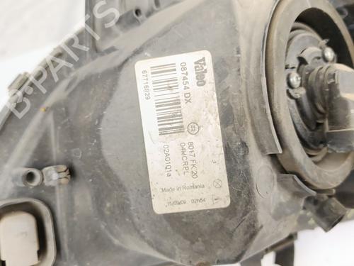 Right headlight OPEL ZAFIRA A MPV (T98) 2.0 DTI 16V (F75) | BP27624249C29 