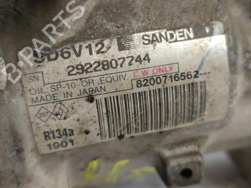 AC compressor RENAULT KANGOO (KC0/1_) 1.5 dCi | BP28580070M34